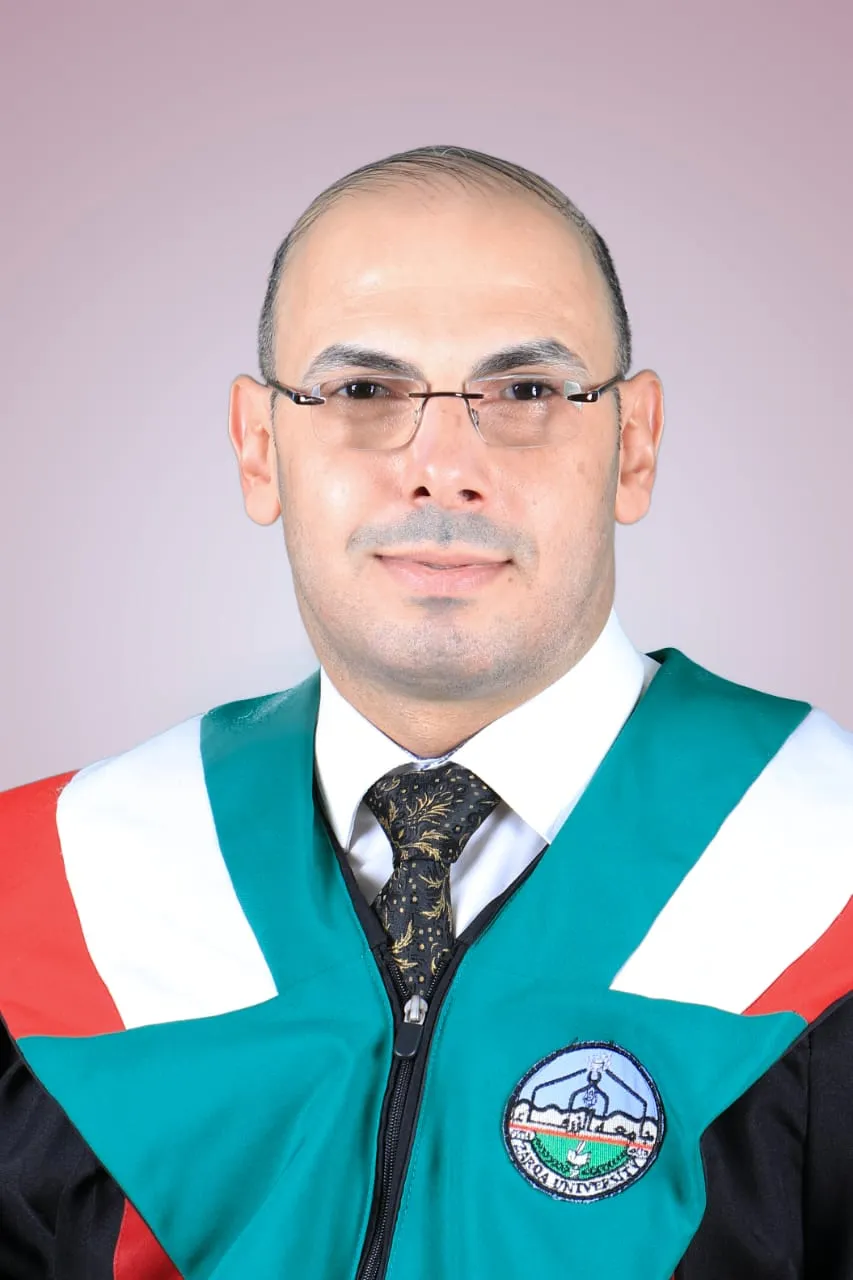 Dr. Hossam Haddad in academic regalia